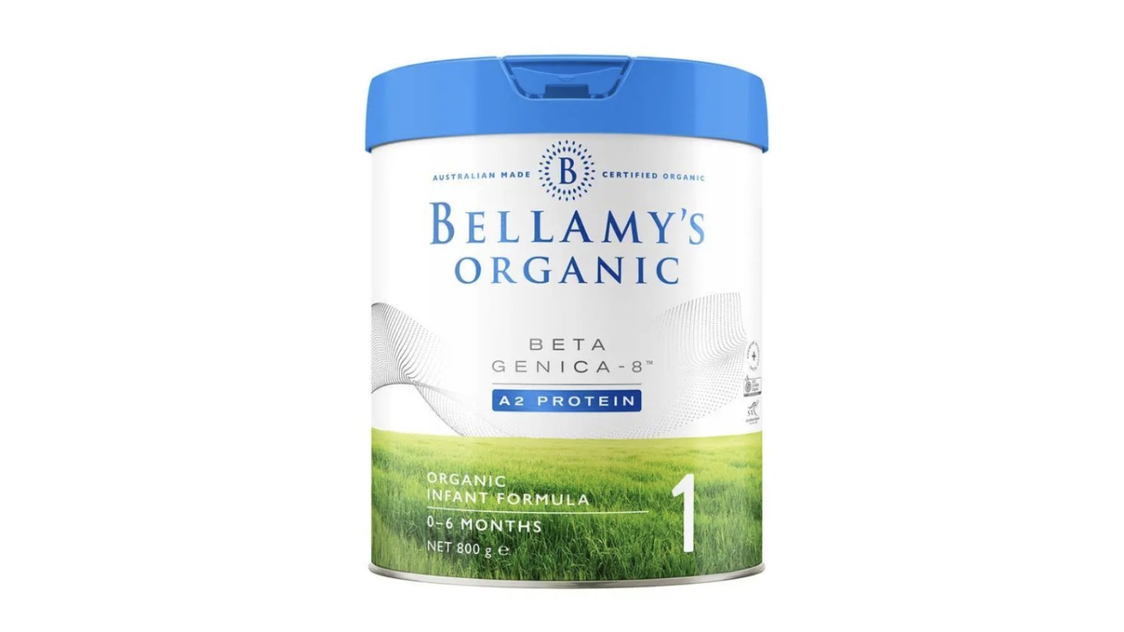 Bellamy's Organic Beta Genica-8 Step 1 Infant Formula - 0.8kg