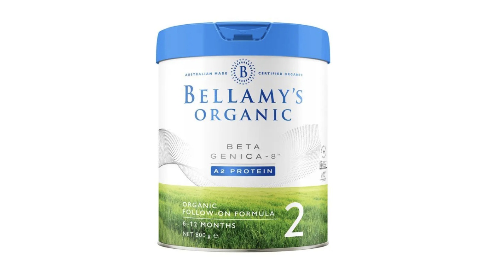 Bellamy's Organic Beta Genica-8 Step 2 Follow-On Formula - 0.8kg