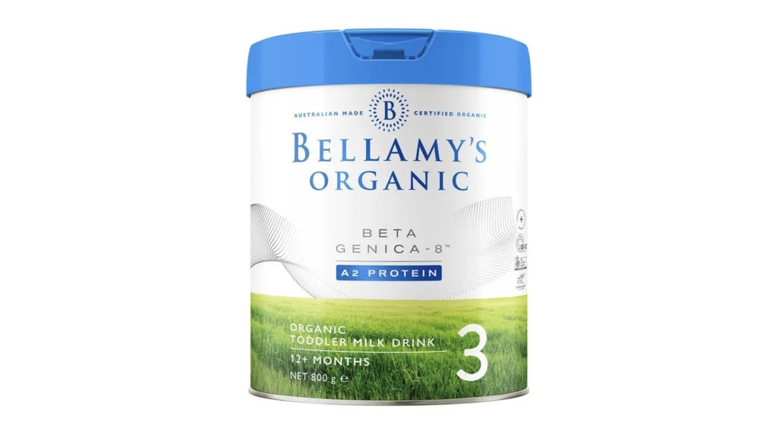Bellamy's Organic Beta Genica-8 Step 3 Toddler Milk Drink - 0.8kg