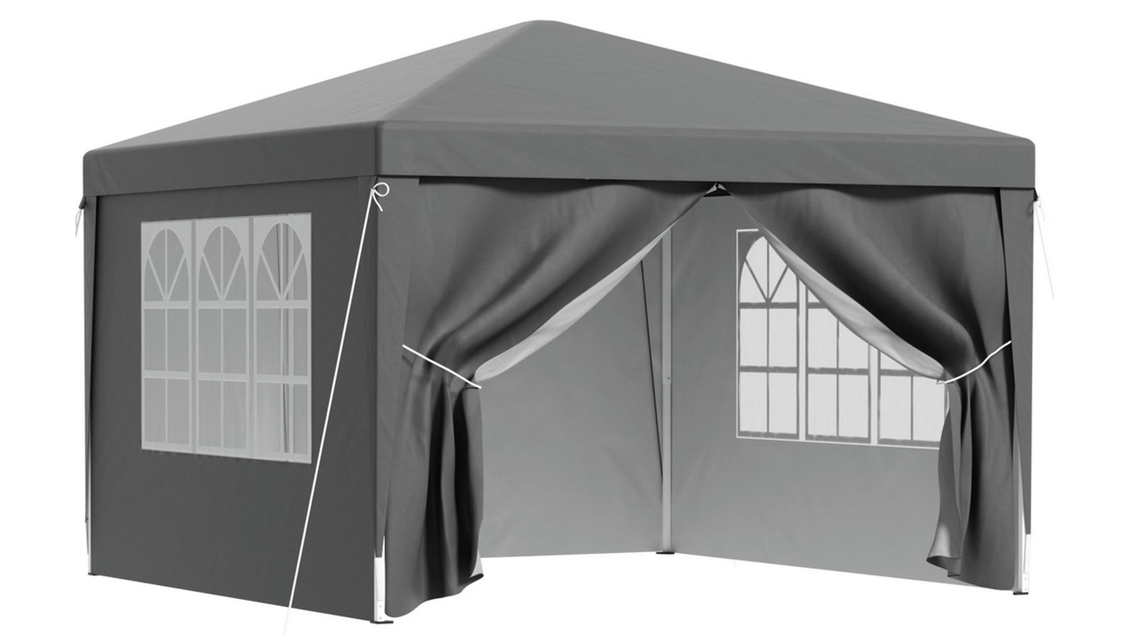 Instahut Pop Up 3x3 Gazebo - Grey