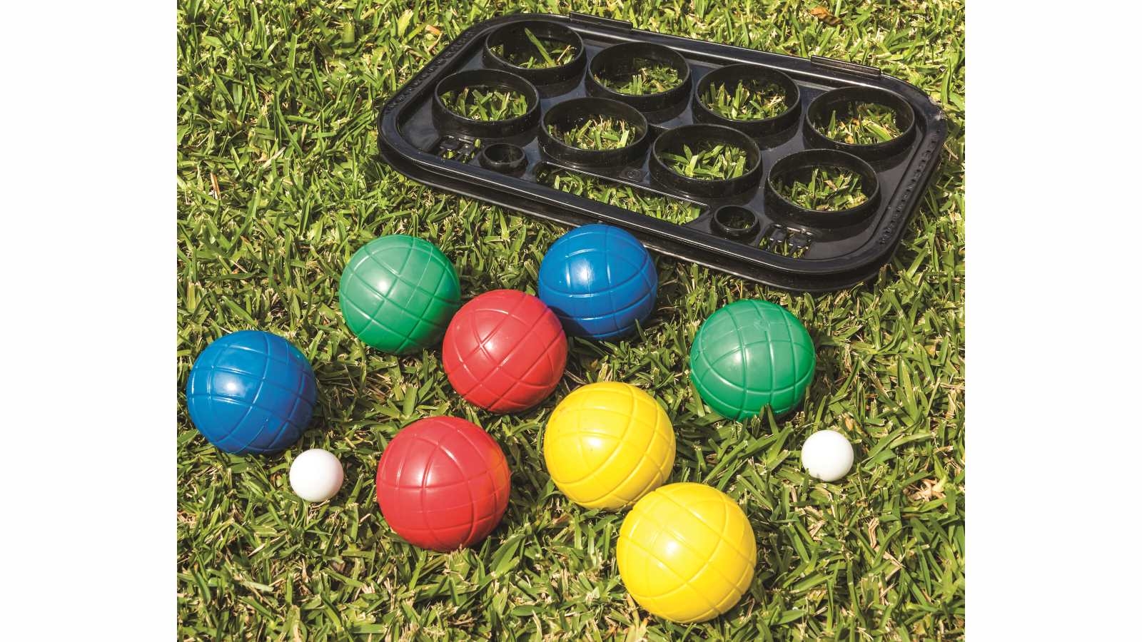 Orbit 8 Piece Bocce Ball Set in Case Harvey Norman