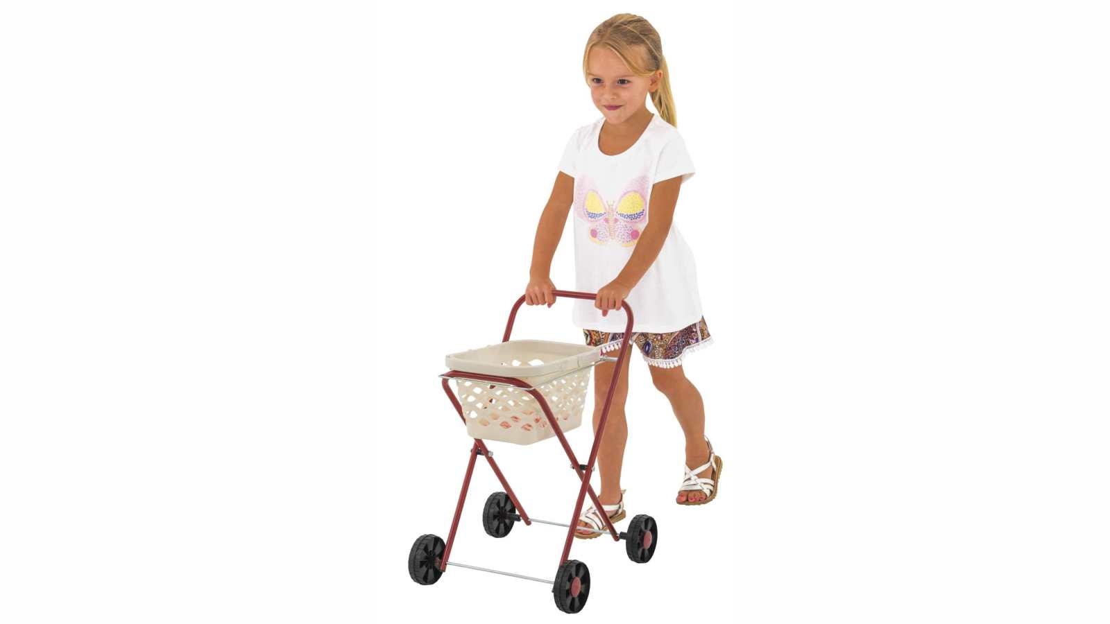 Orbit Metal Clothes Trolley and Basket