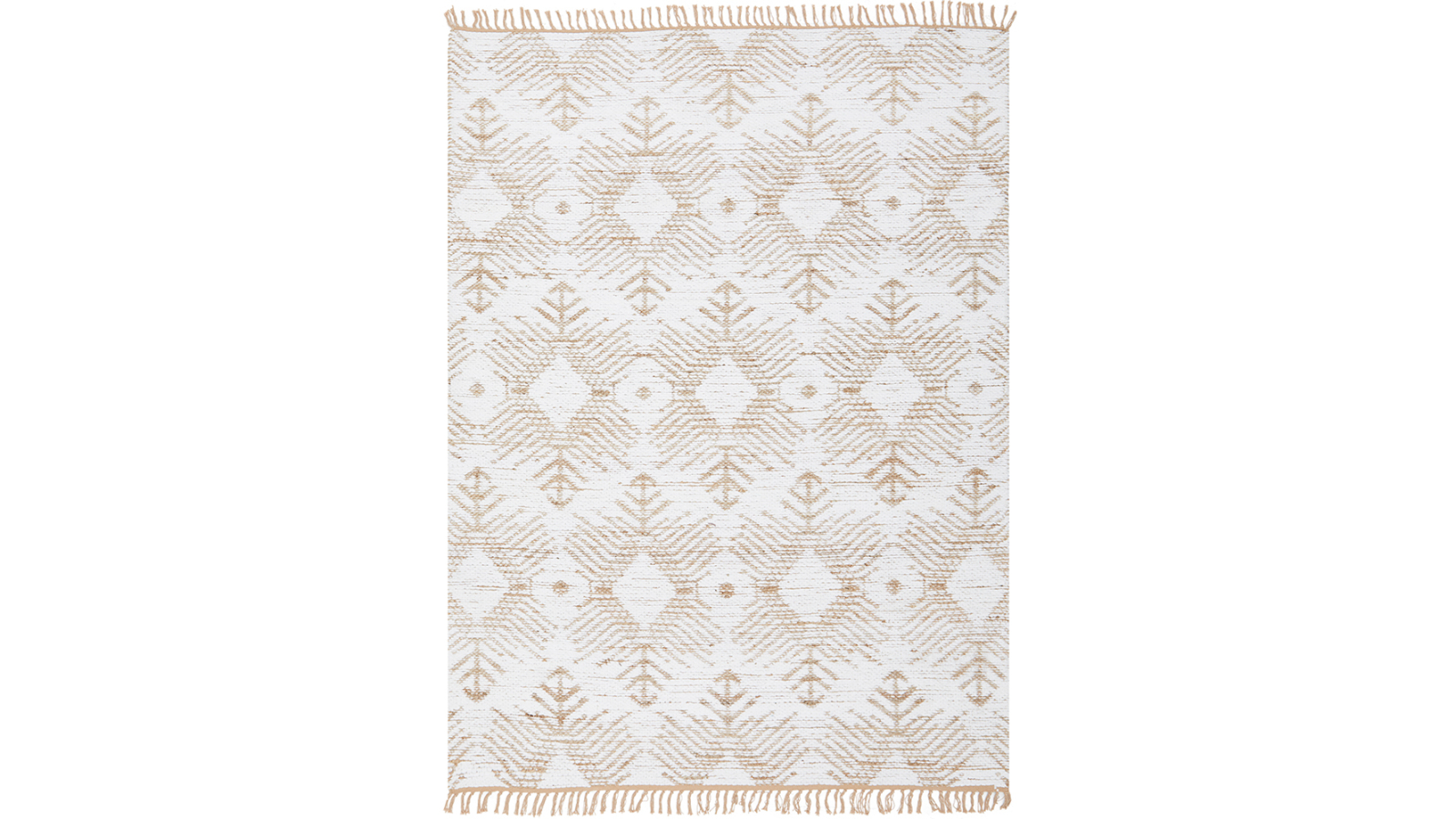 The Weave Studio Sorelle Rosa Natural Rug - 280 x 190cm