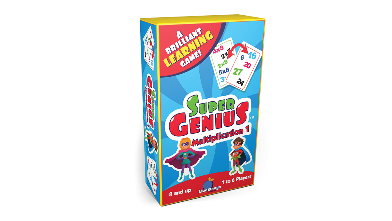 Blue Orange Game Super Genius - Multiplication