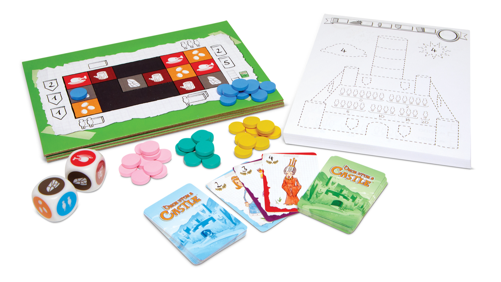 Blue Orange Games Once Upon A Castle Board Game