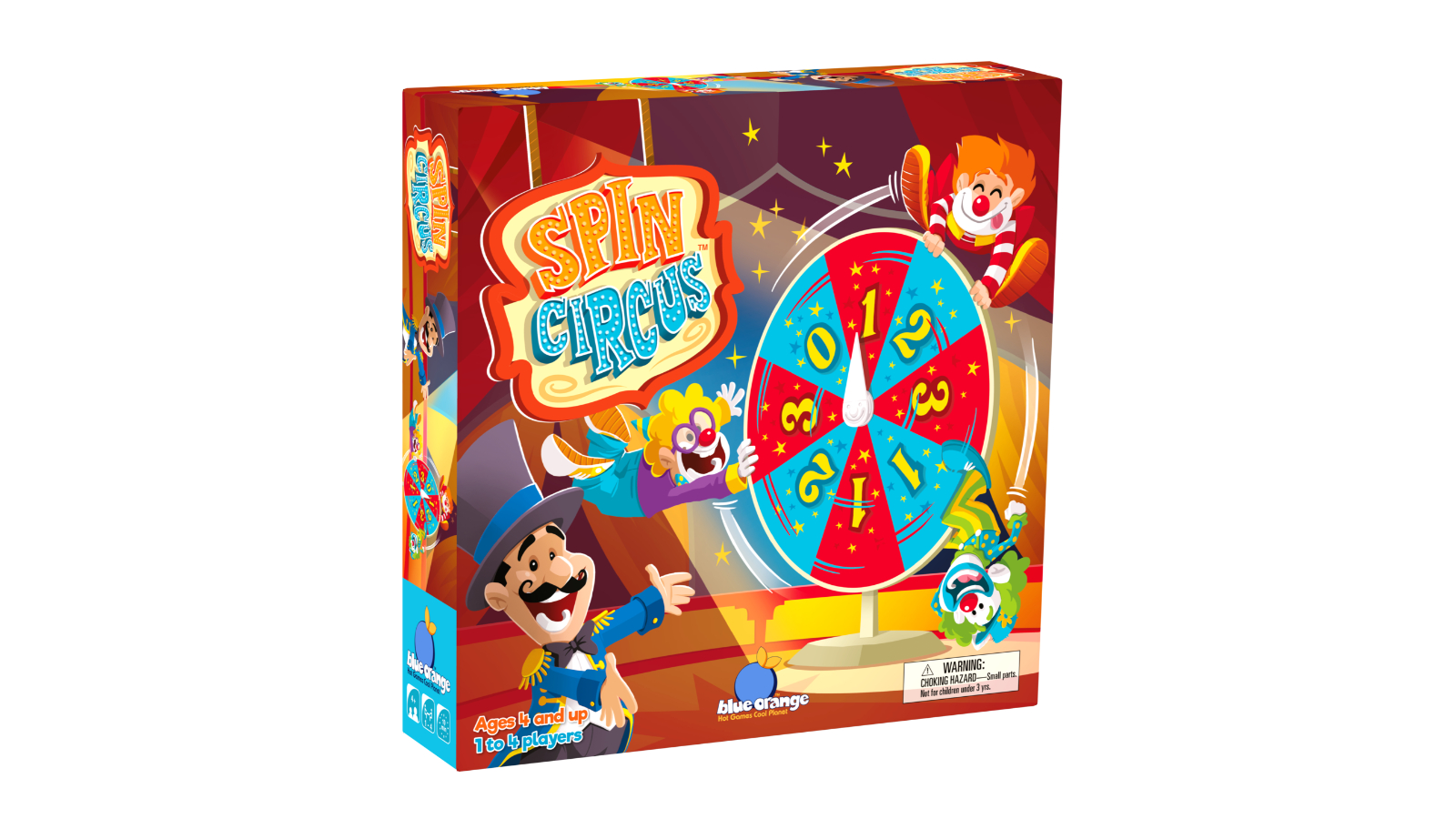 Blue Orange Games Spin Circus Board Game