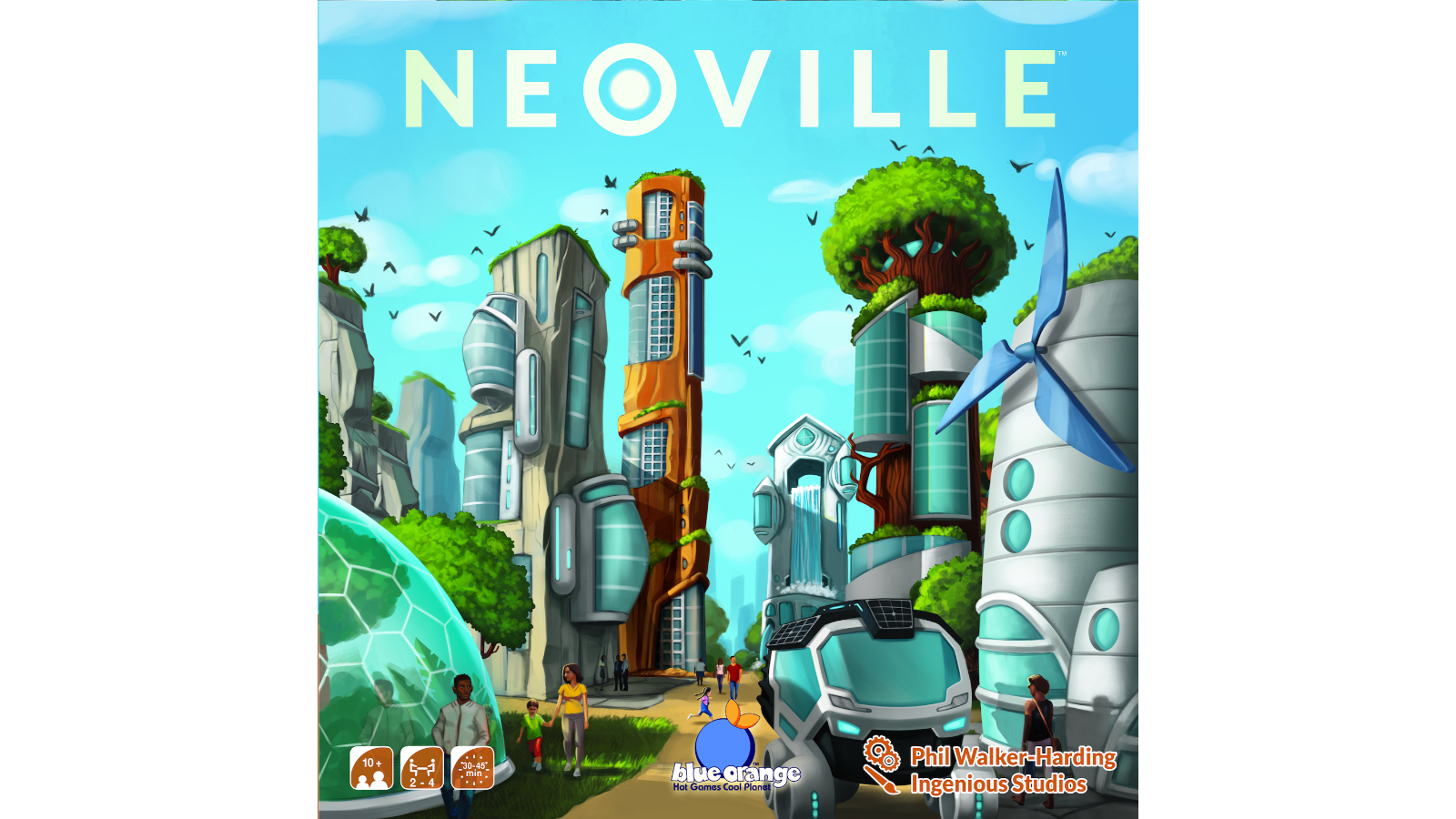 Blue Orange Games Neoville Board Game