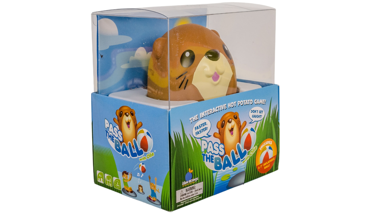 Blue Orange Games Pass the Ball with Ollie Board Game