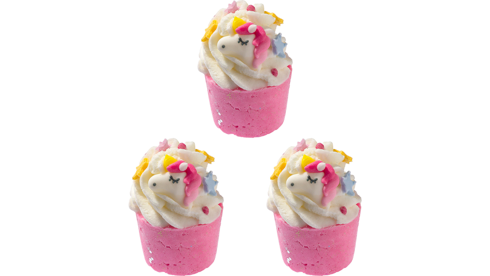 Bomb Cosmetics Pack of 3 Its Kinda Magic Mallow Body Fragrance Bath Salt