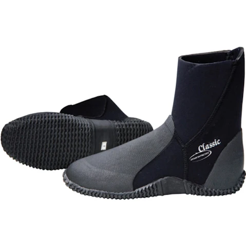 Mirage Neoprene Black Super Stretch Classic Zipless Water Sport Boot