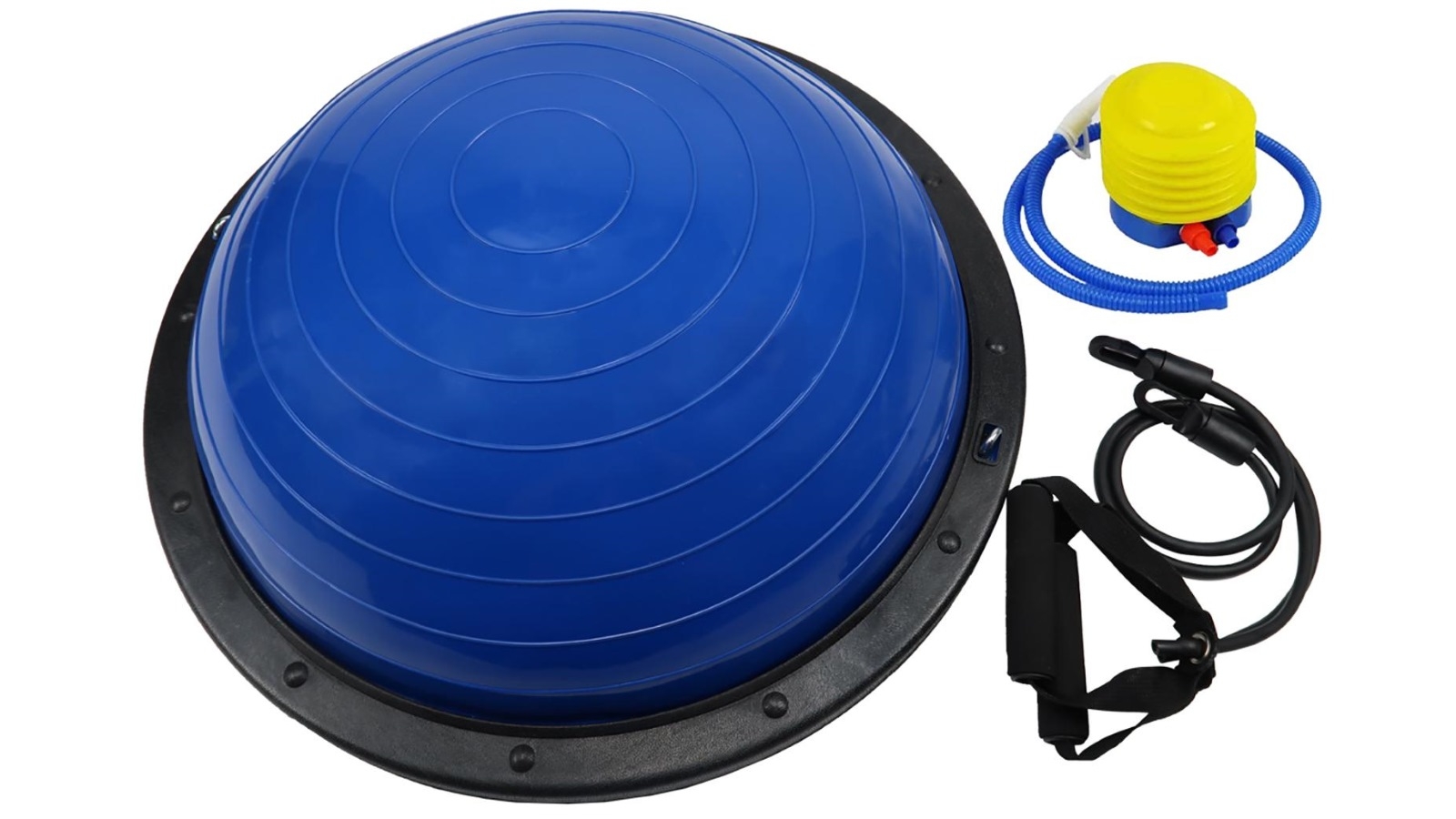 PowerTrain Fitness Yoga Ball Balance Trainer - Blue