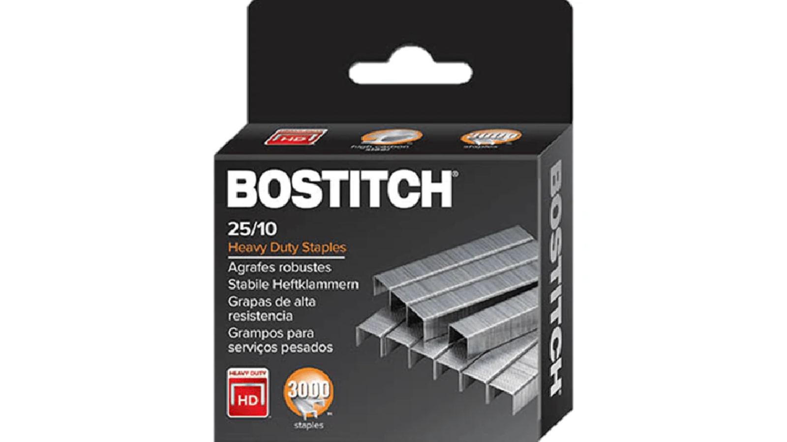 Bostitch Box of 3000 25/10 Heavy Duty Staples Harvey Norman