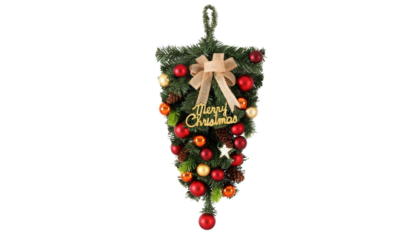 Jingle Jollys Hanging Christmas Garland - 50cm