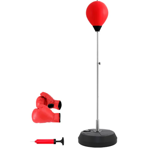 Everfit Freestanding Punching Bag Stand with Gloves and Pump - 150cm