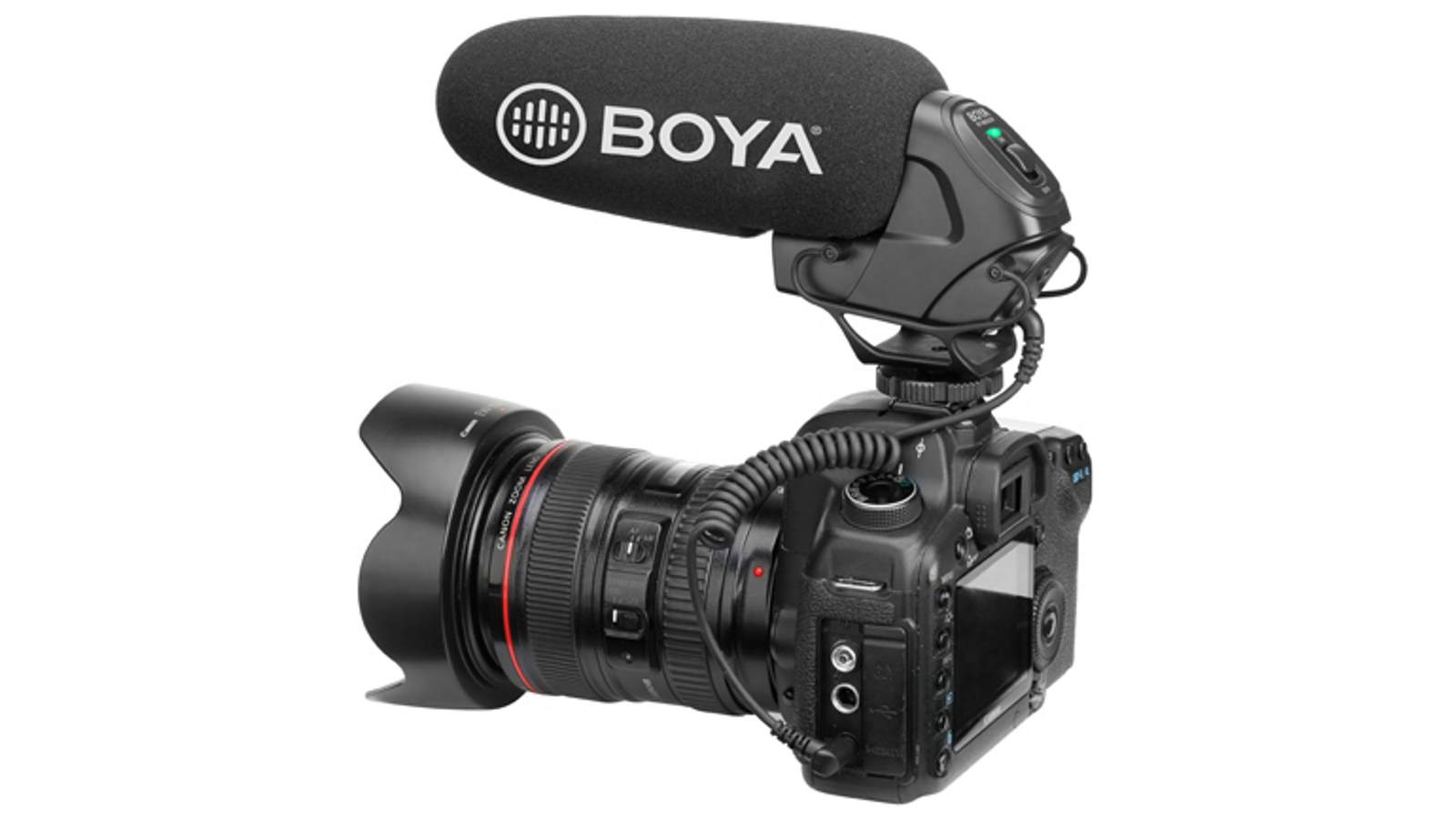 Boya BYBM3030 OnCamera Shotgun Microphone Harvey Norman