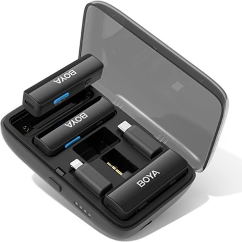 Boya All-In-One Wireless Microphone System