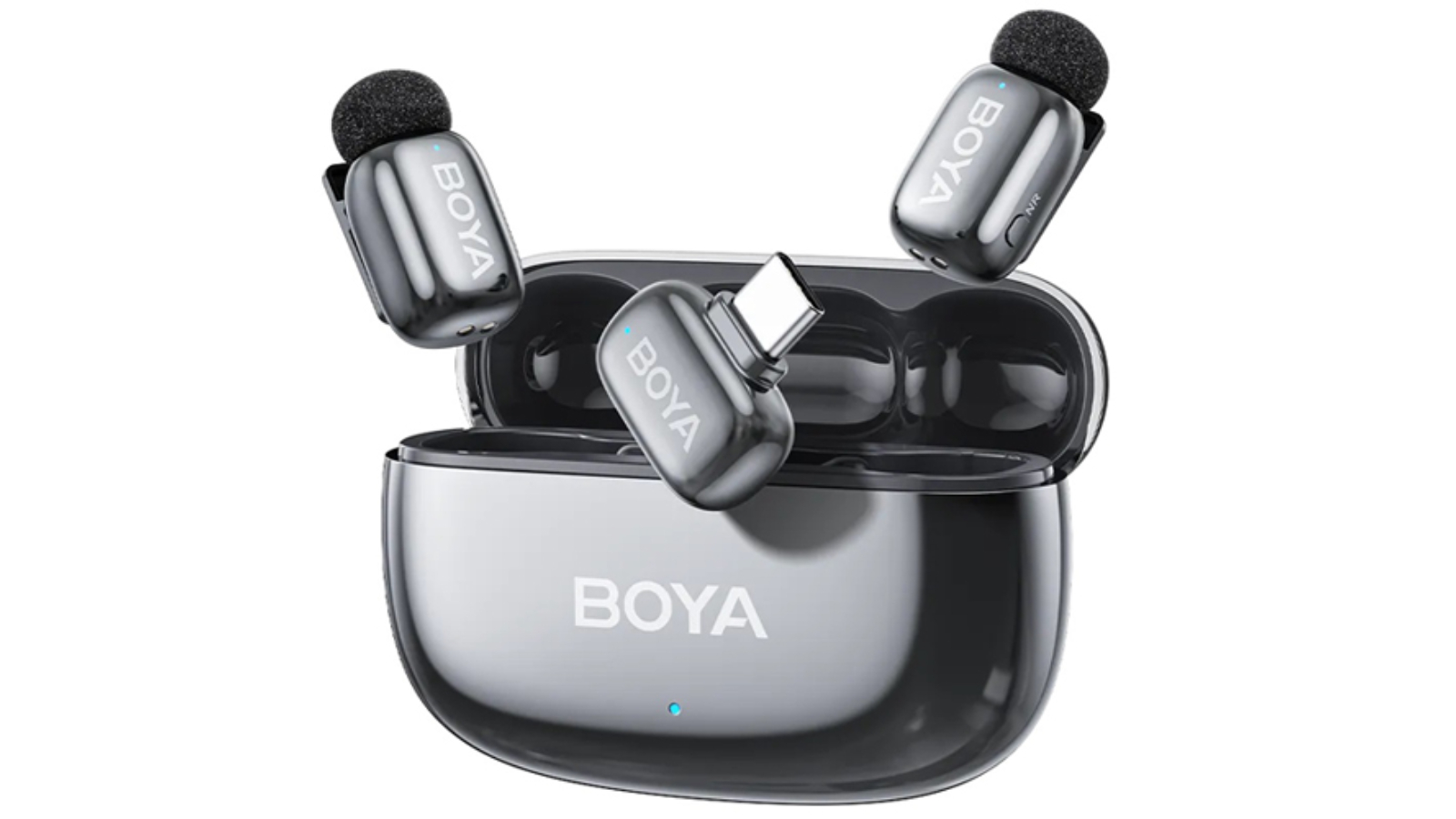 Boya Mini 2 USB-C Wireless Microphone - Space Grey