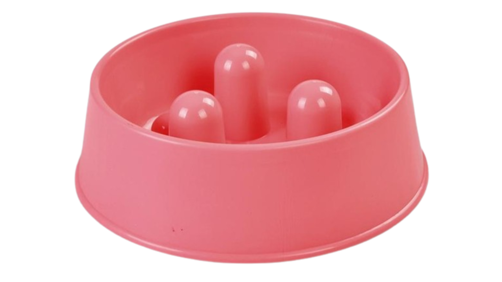 YES4PETS X-Large Pet Anti-Gulp Feeder Dish Bowl - Pink