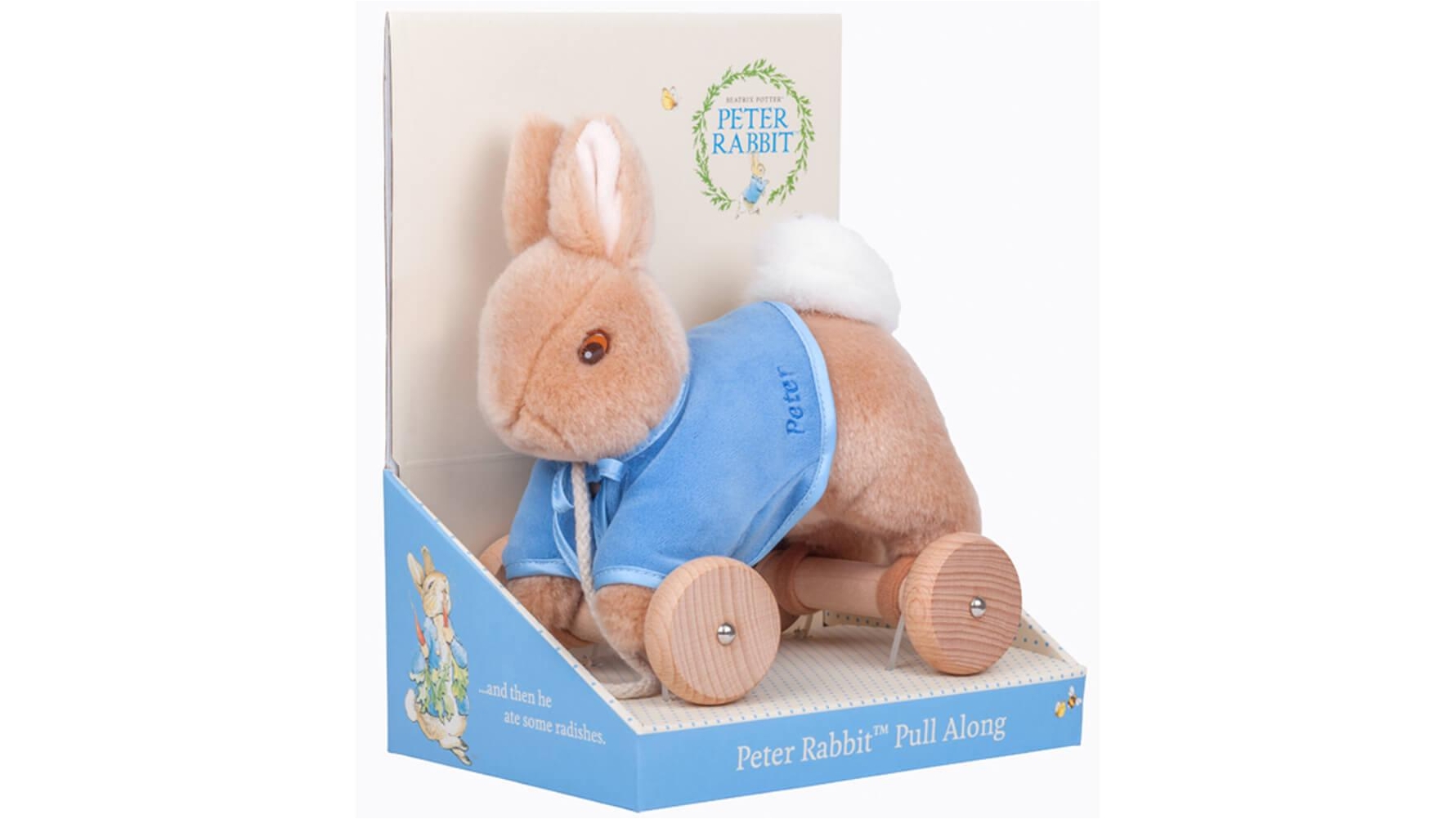 Peter rabbit store pull along toy