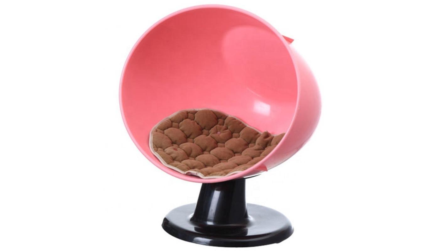 YES4PETS Small Pet Dog Cat Cave House Nest Bed - Pink