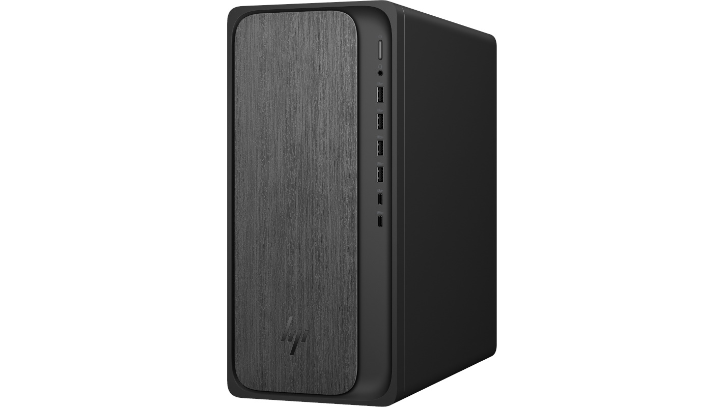 HP OmniDesk Ryzen 3-8300G/16GB/512GB SSD Desktop - Grey Wood | Harvey ...