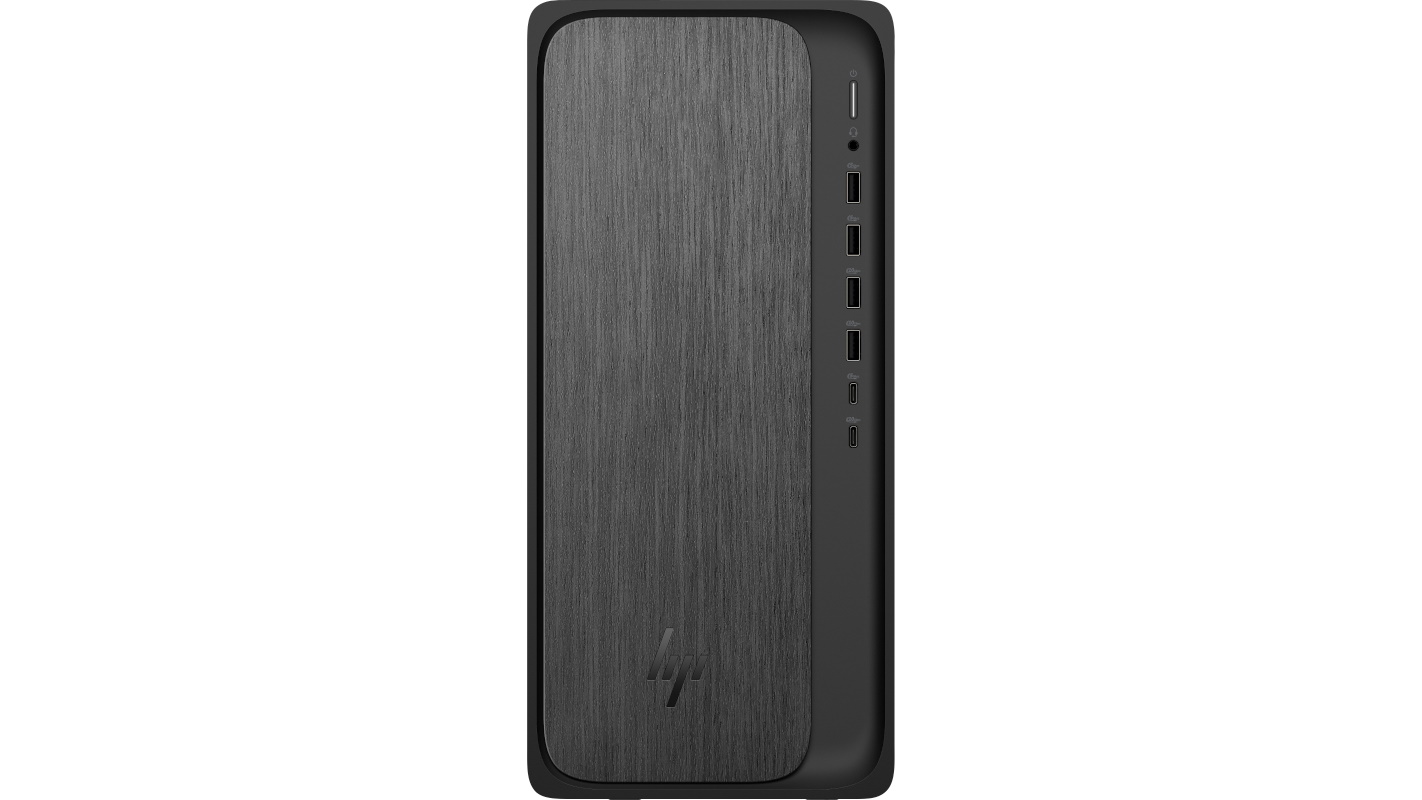 HP OmniDesk Ryzen 3-8300G/16GB/512GB SSD Desktop - Grey Wood