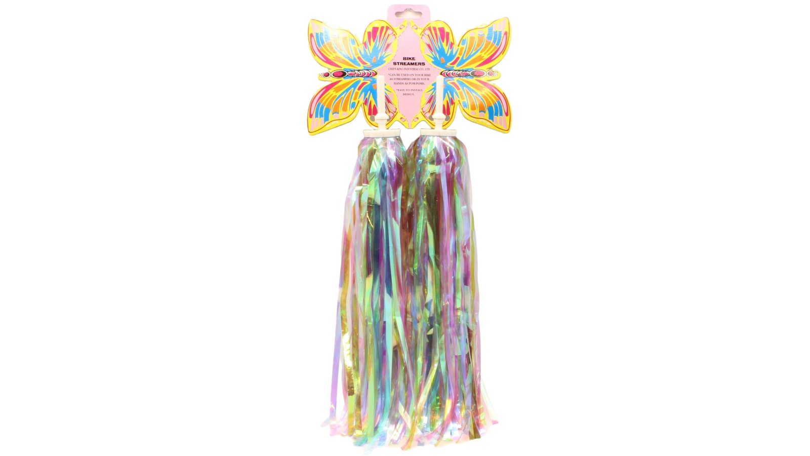 Action Rainbow Streamers/Tassel Kids Bike and Ski Handlebar