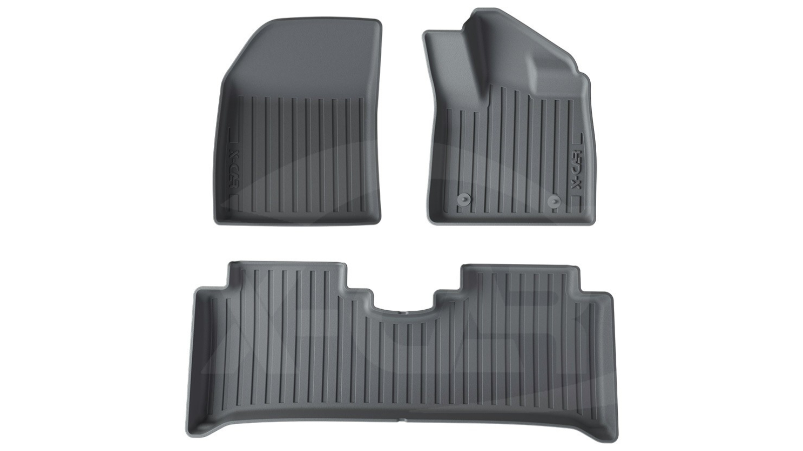 X-CAR 3D Car Floor Liners Full Set TPE Mats for BYD Atto 3 2022-2024