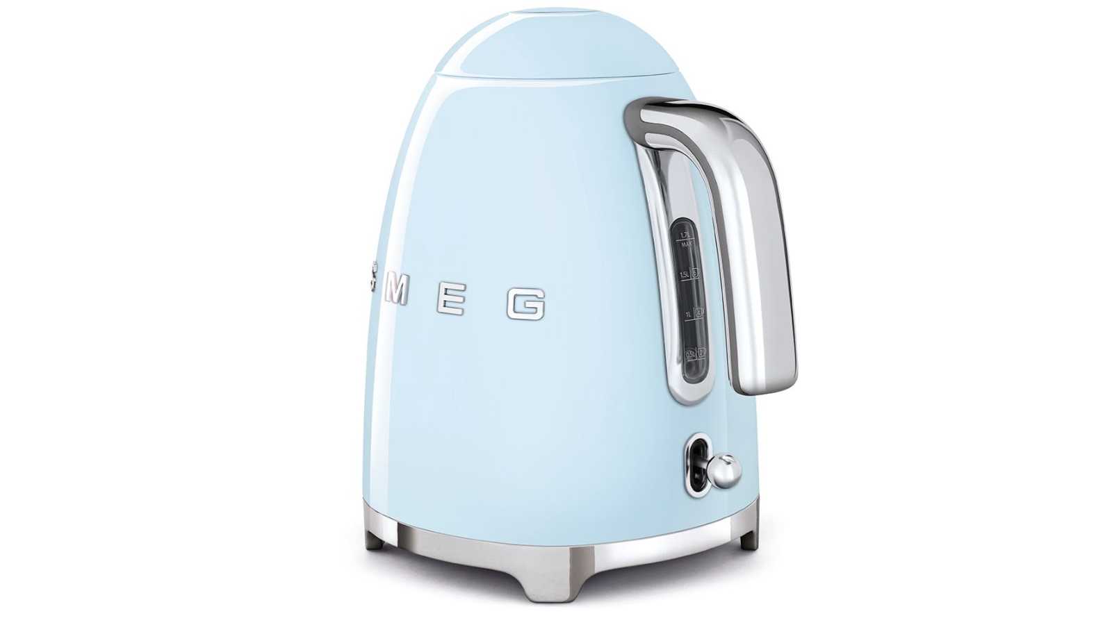 Smeg 50's Retro Style Electric Kettle Pastel Blue Harvey Norman