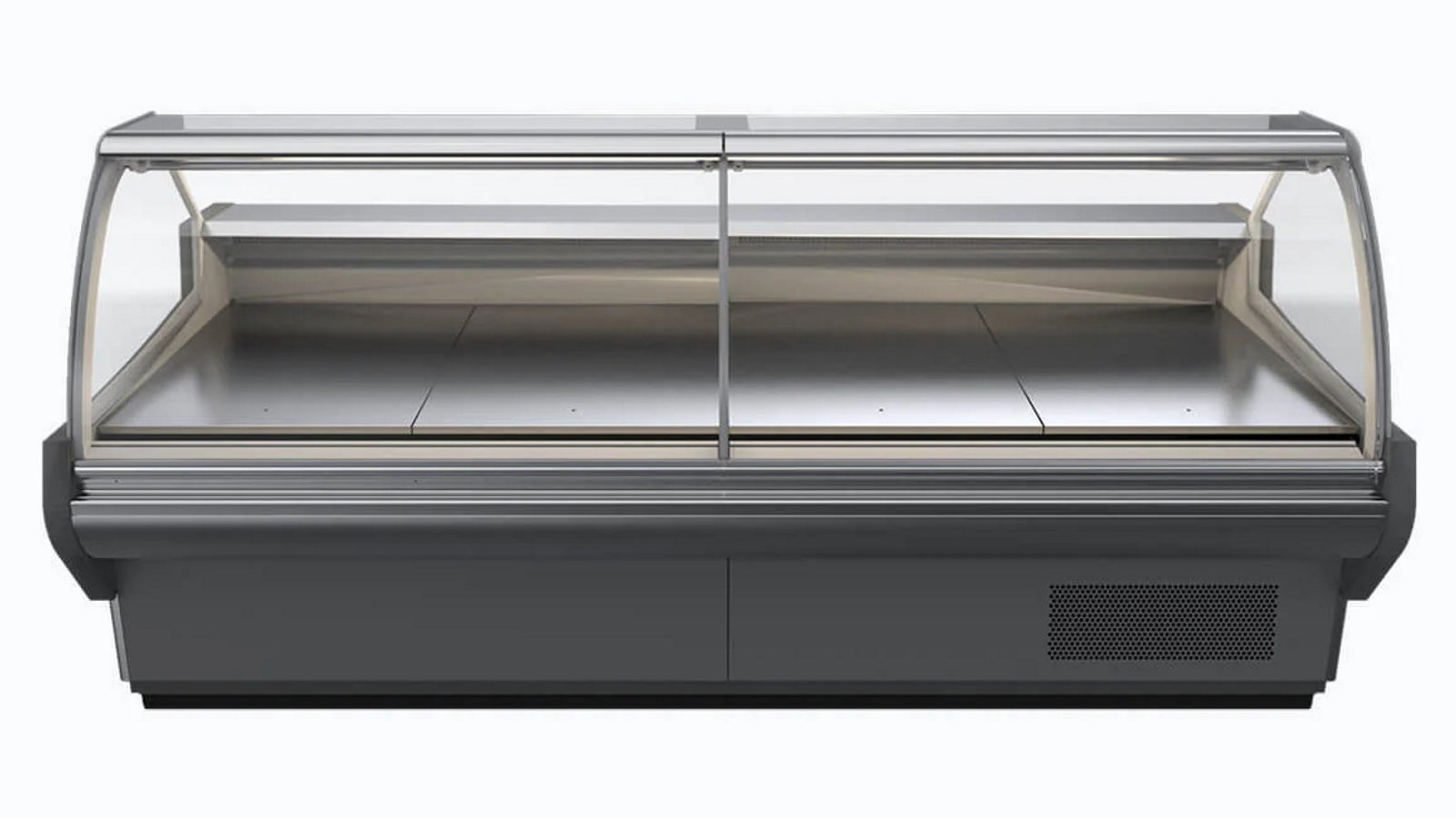 Bromic DD1250CG-NR Curved Glass Deli Display