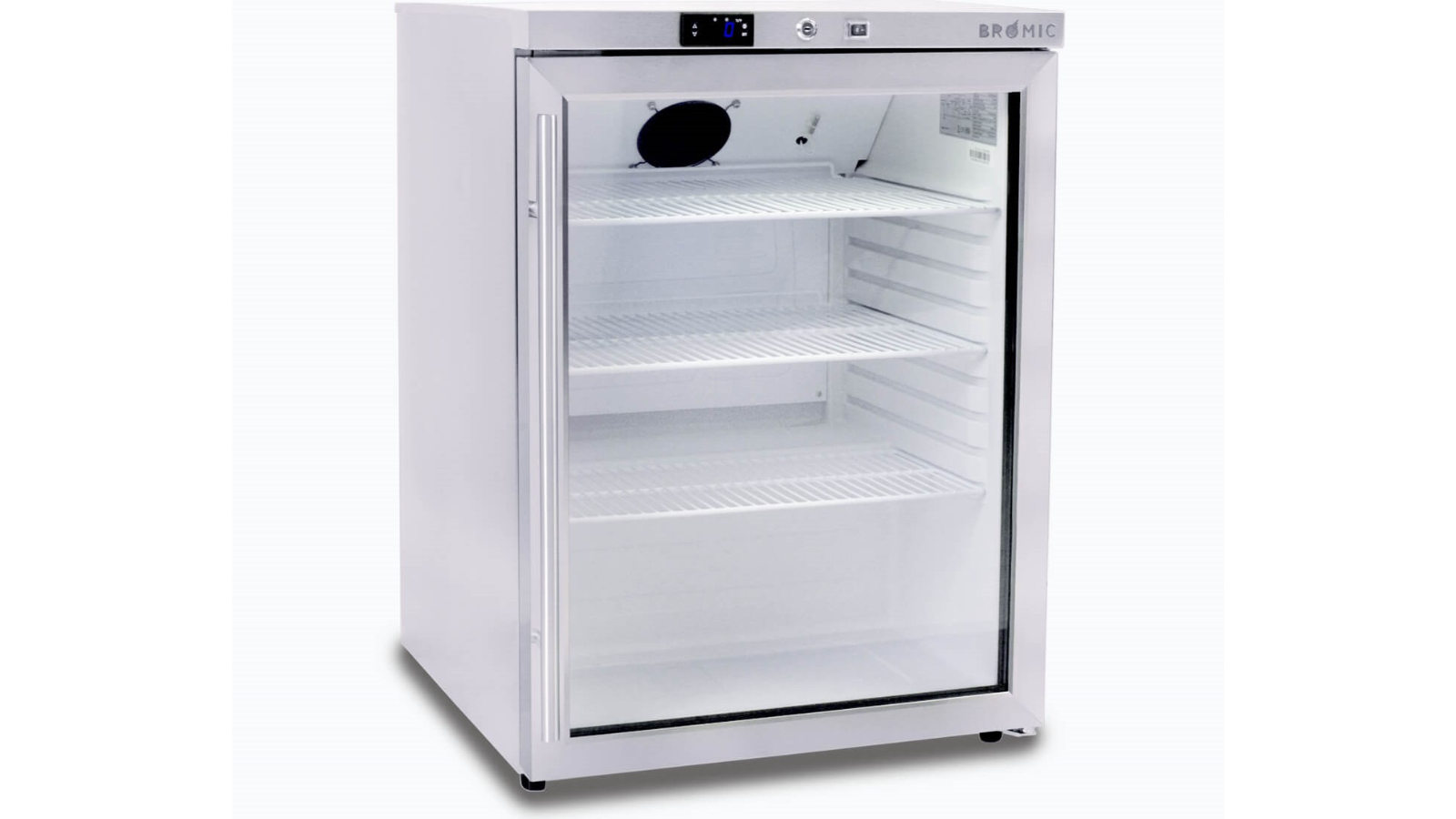 Bromic Refrigeration UBC0140GD Underbench Display Fridge - 138 Litre