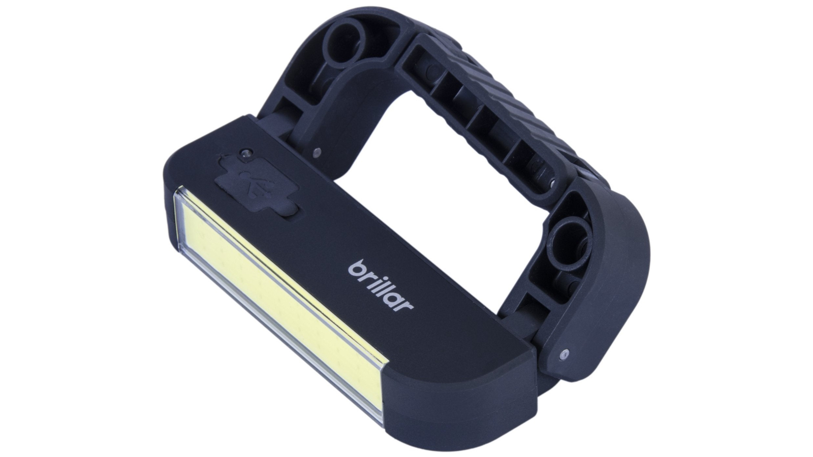 Brillar 2200mAh Powerbank Carabiner Torch - Black