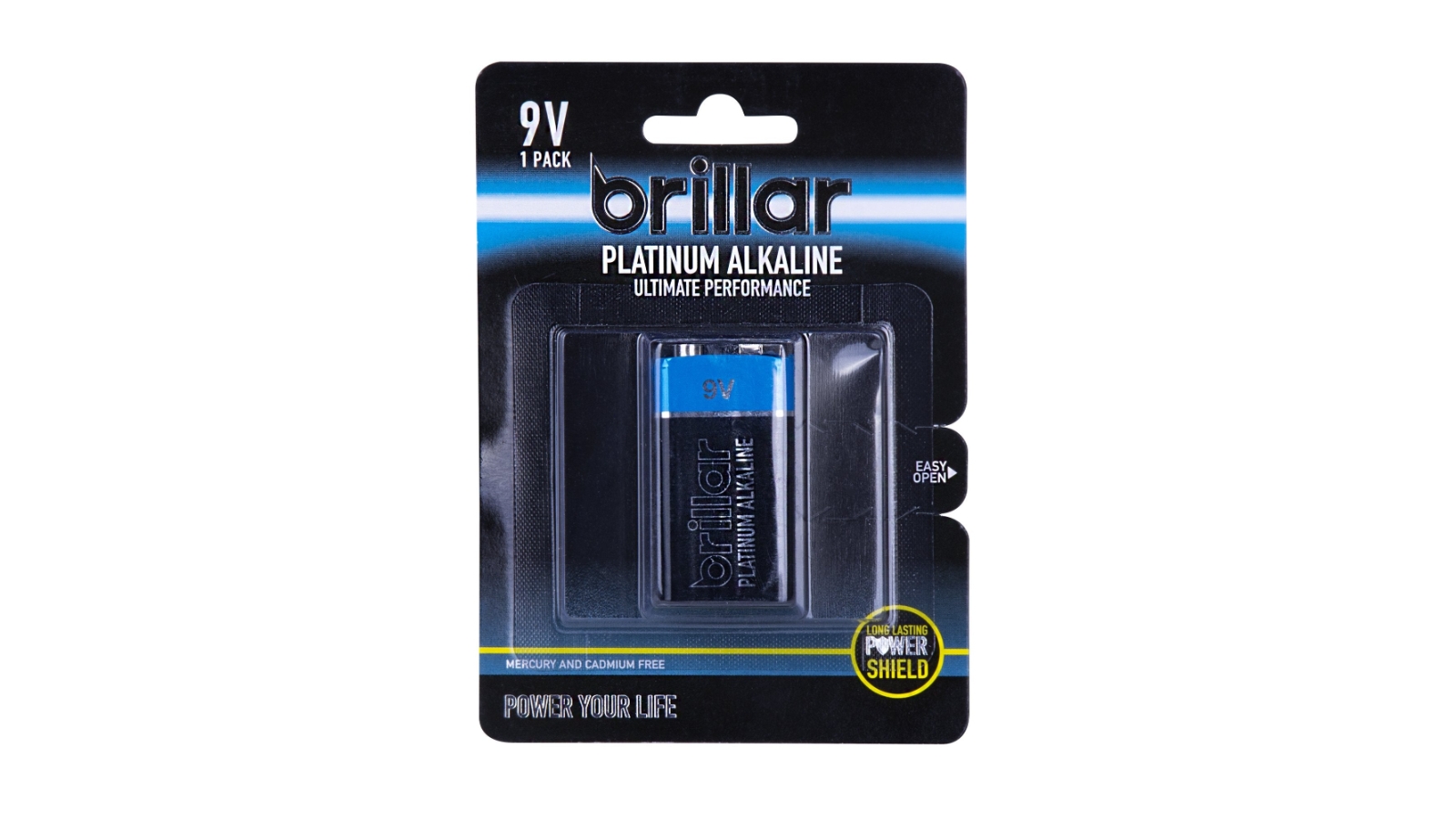 Brillar 9V Platinum Alkaline Battery Harvey Norman