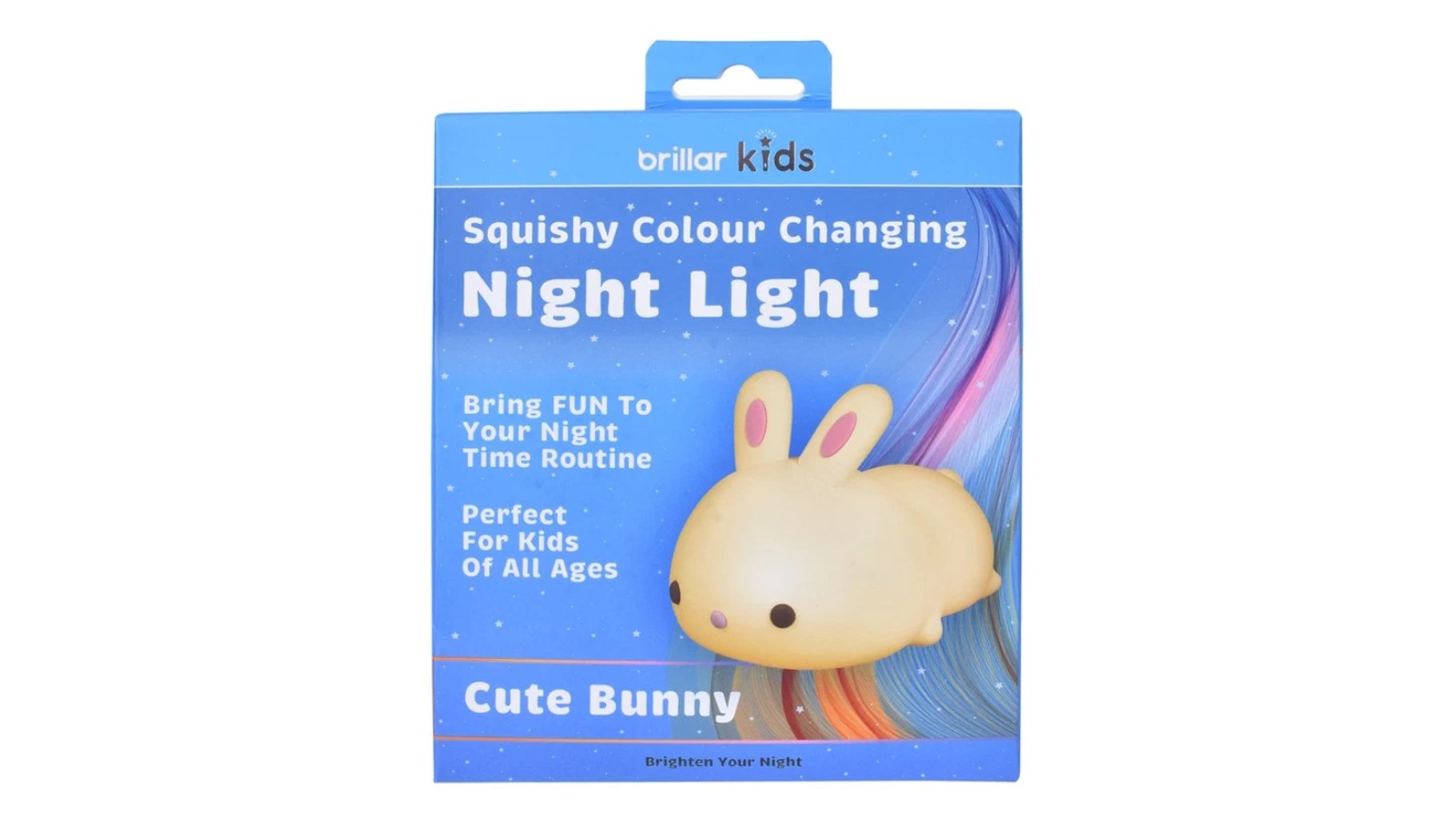 Brillar Squishy Cute Bunny Night Light