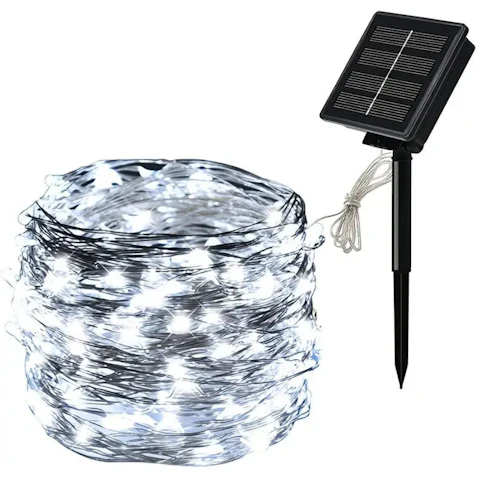 TM 8-Mode Solar Fairy Light String
