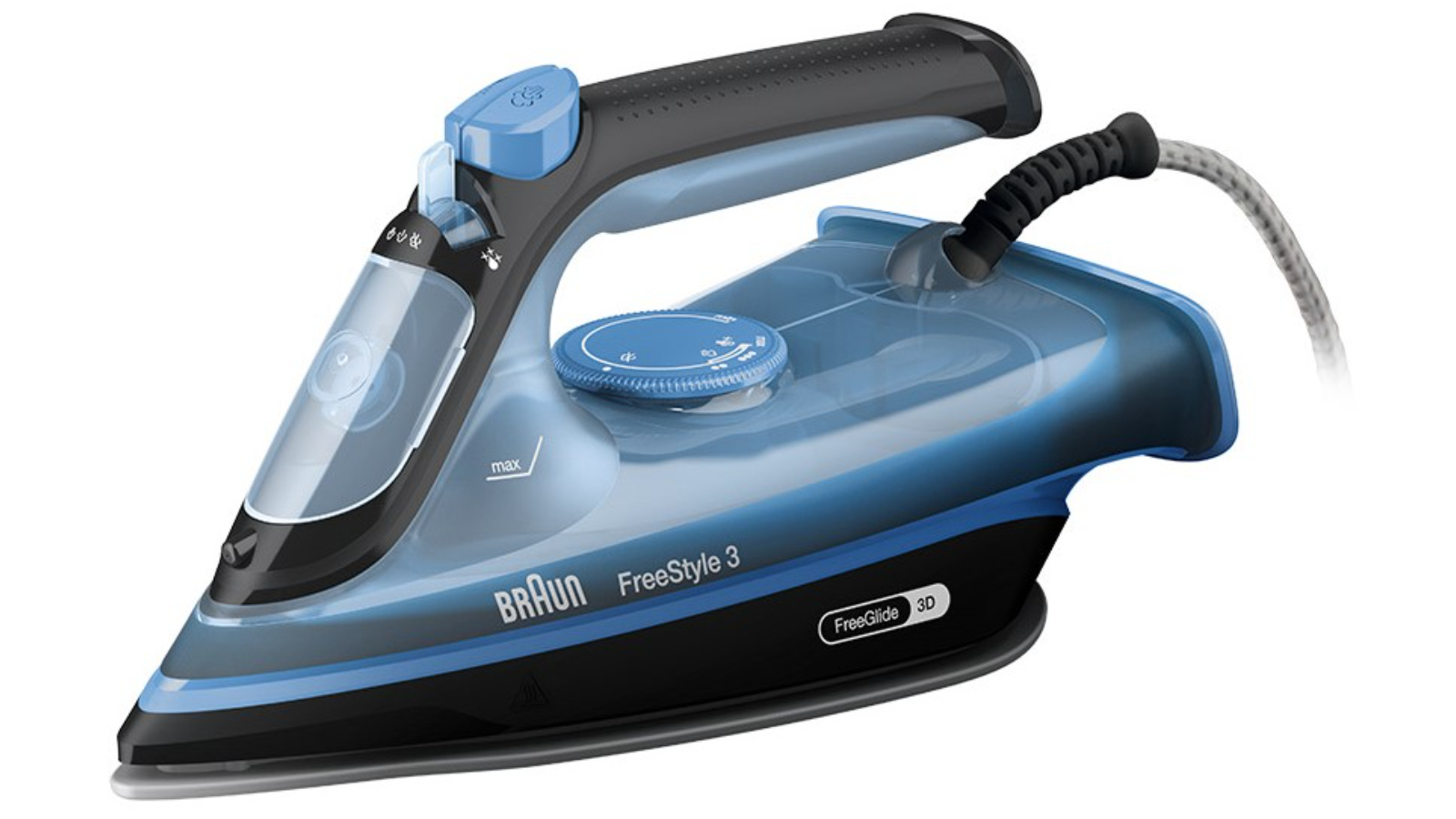 Braun FreeStyle 3 Steam Iron - Black