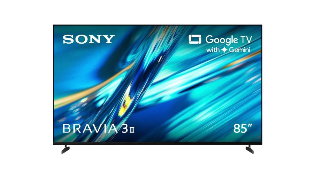Sony 85-inch Bravia 3 II 4K Direct LED Google TV with Gemini