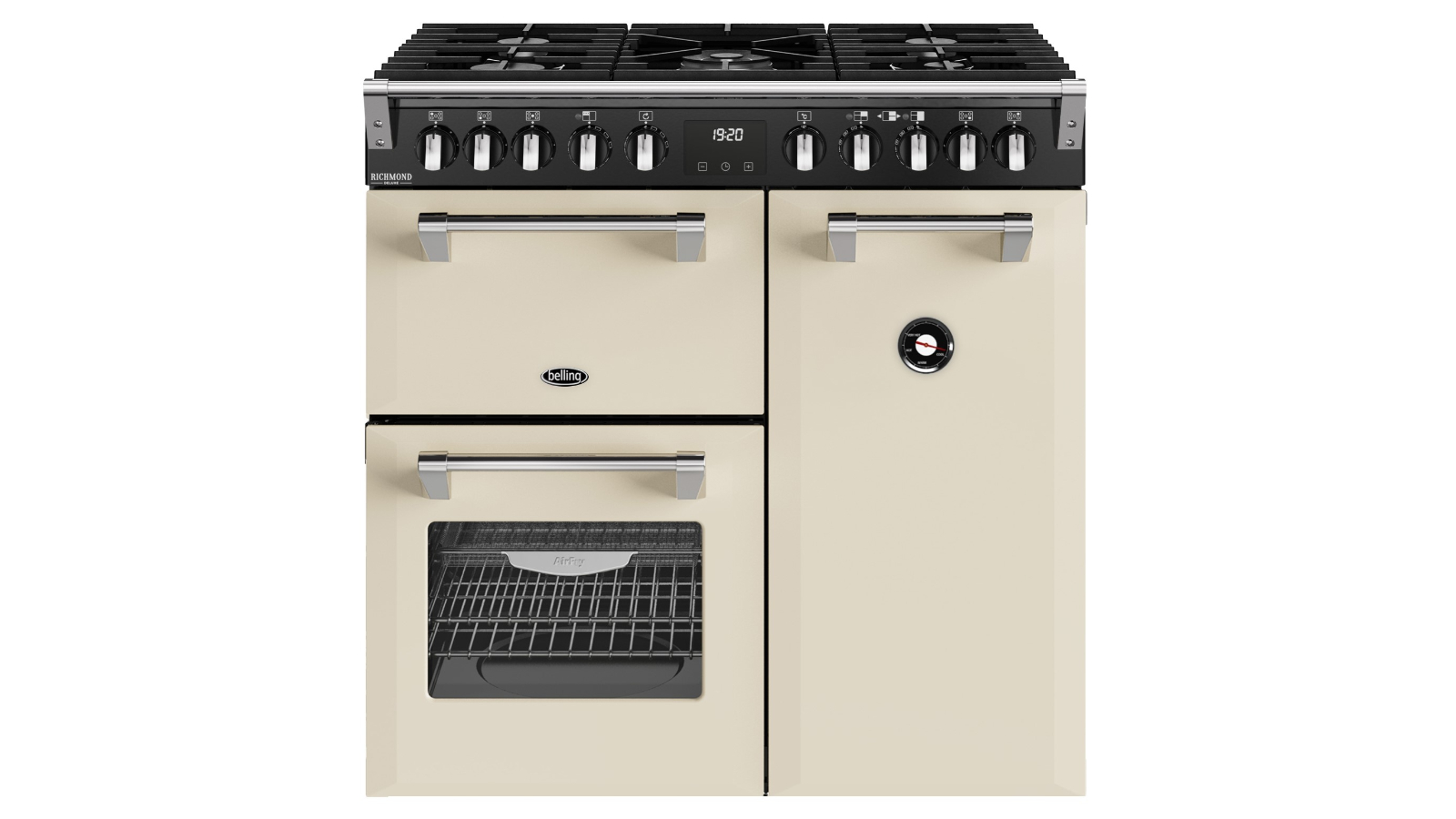 Belling 90cm Richmond Deluxe Dual Fuel Range Cooker - Cream