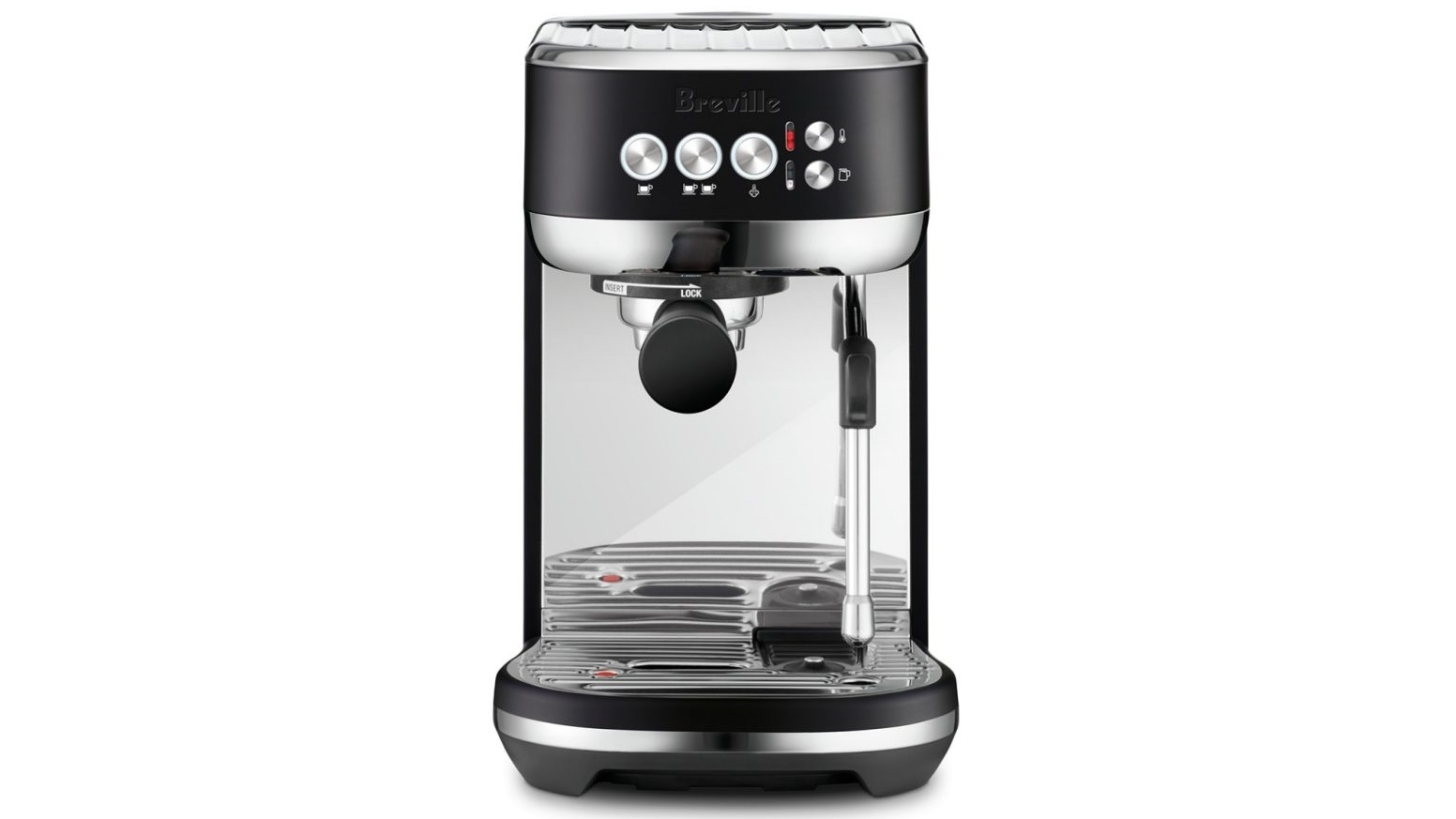 Breville The Bambino Plus Espresso Coffee Machine - Black Truffle