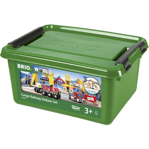 Brio 54 Pieces Cargo Railway Deluxe Set
