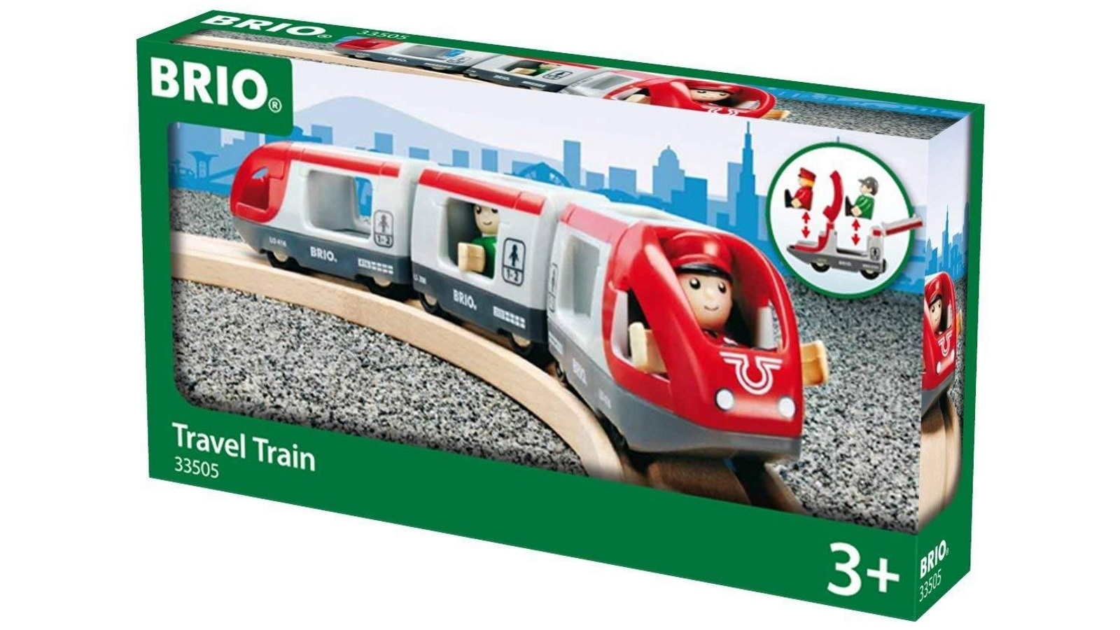 Brio 5 Pieces Travel Train