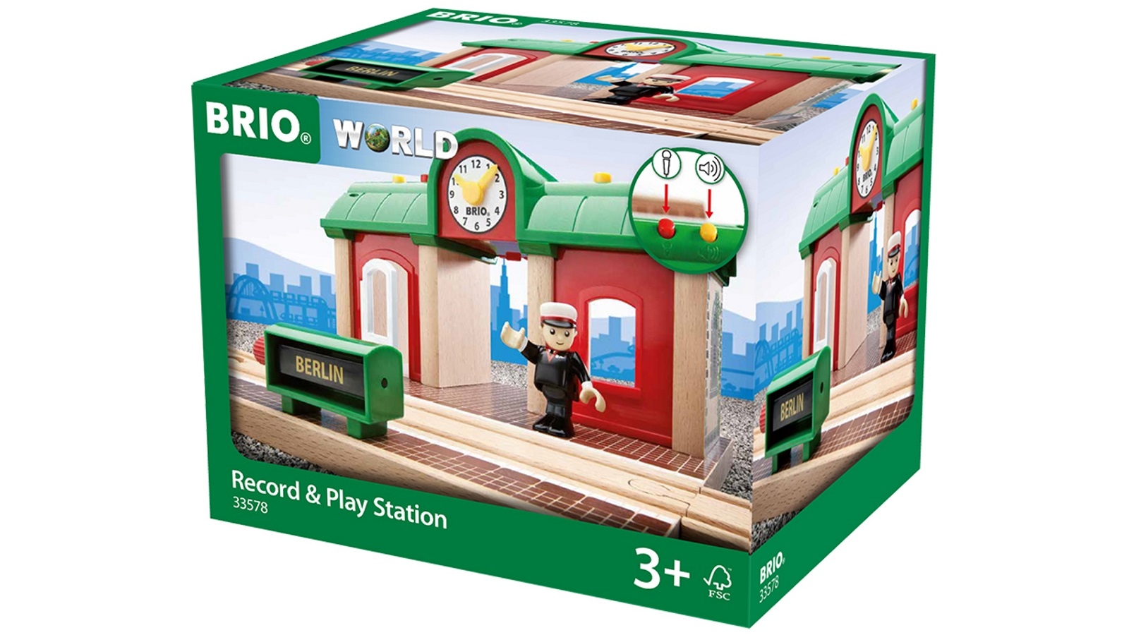 Brio Destination Record and Play Station