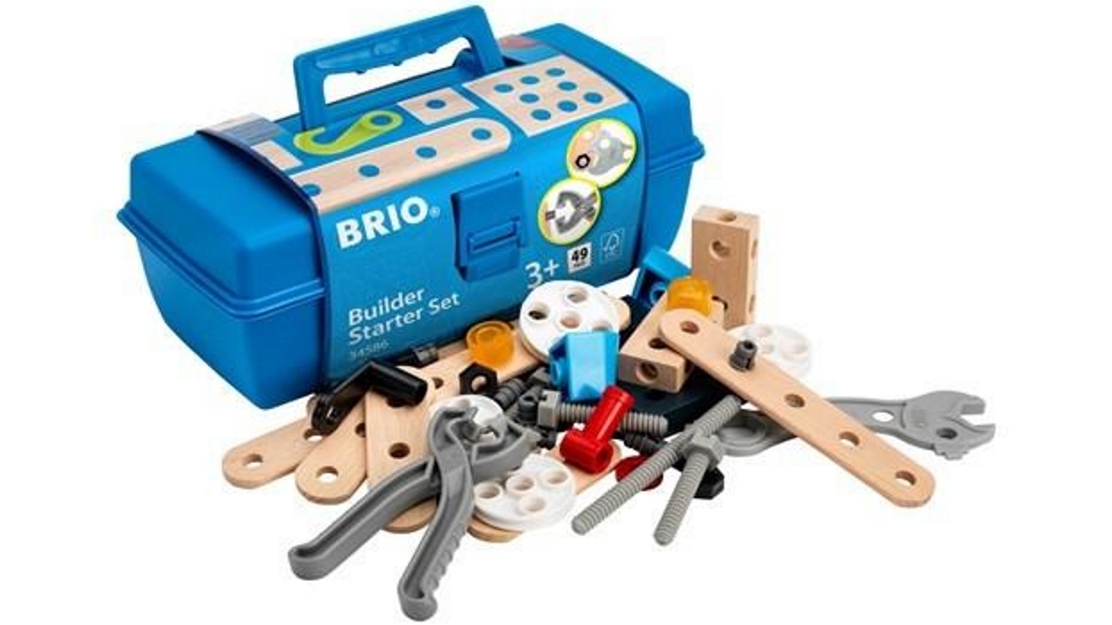 Brio 49 Pieces Builder Starter Set