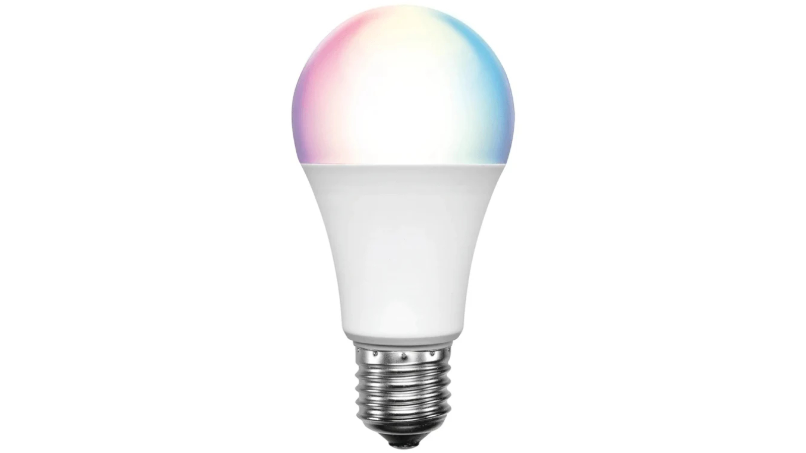 Brilliant E27 9W Smart Lighting WiFi A60 LED RGB Biorhythm Globe Screw - White