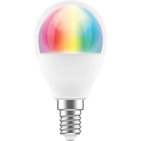 Brilliant E14 4.5W Smart Lighting WiFi LED G45 RGB CCT Biorhythm Globe Screw