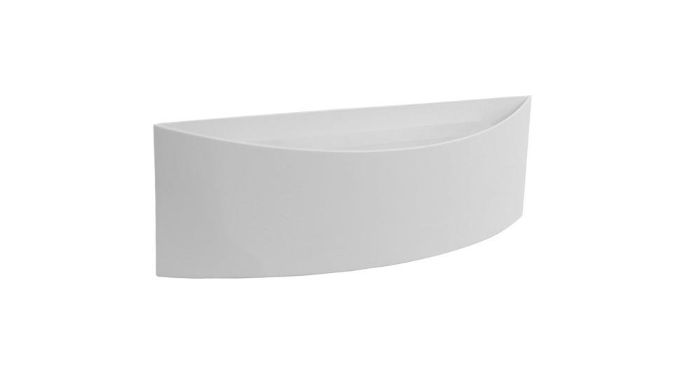 BRISTOL LED Tri-CCT Interior Dimmable Curved Up/Down Wall Light - White