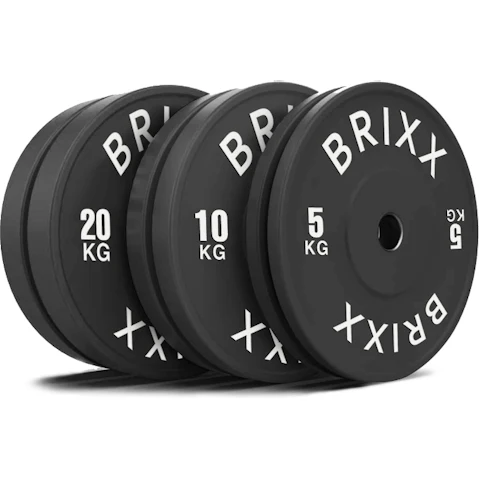 BRIXX Classic Olympic Bumper Plates Package - 70kg