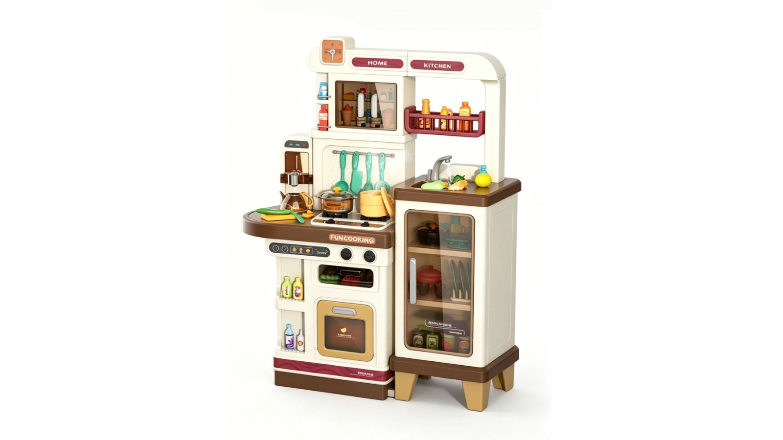 BH Kids Pretend Kitchen Cookware Toy Playset