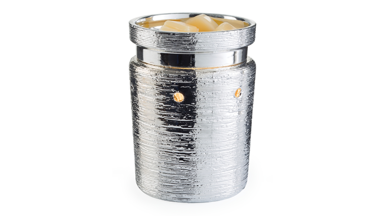 Brushed Chrome Electric Fragrance Warmer