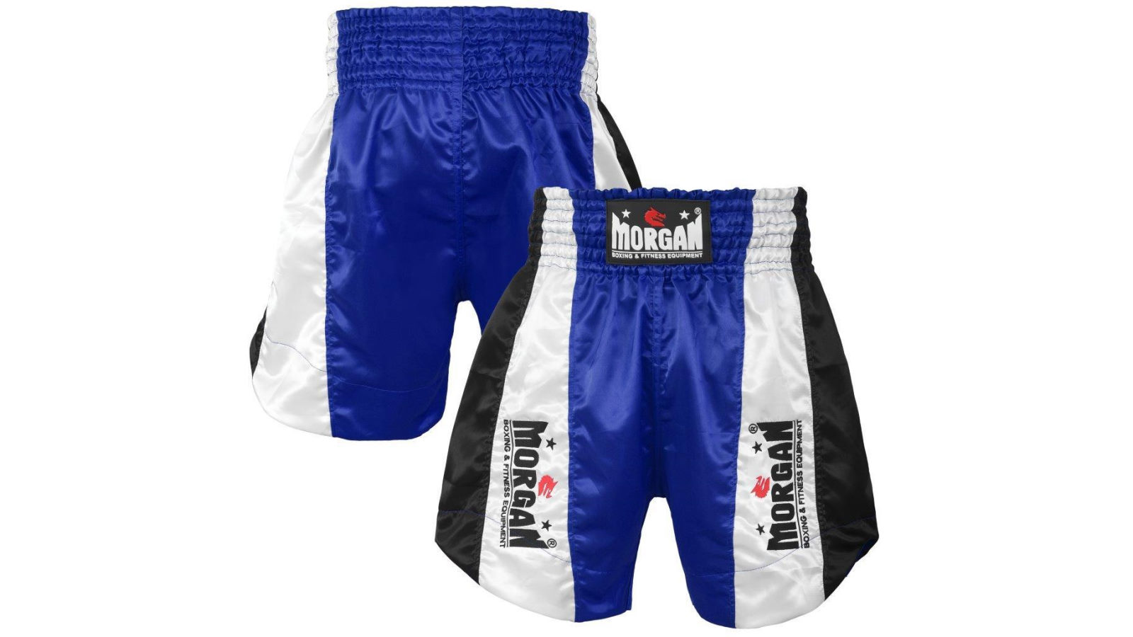 Morgan Sports Blue Elite Boxing Shorts - Medium